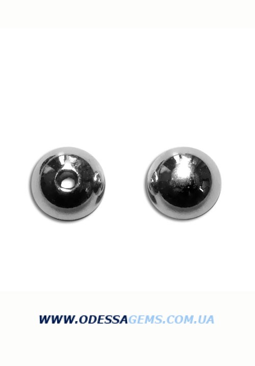 Серебряные бусины 925 гладкие